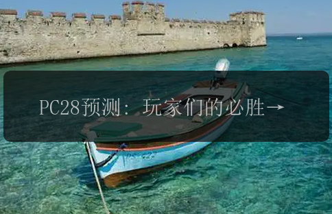 PC28预测: 玩家们的必胜策略是什么？”