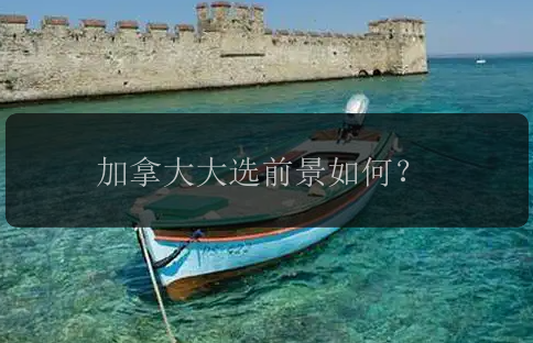 加拿大大选前景如何？