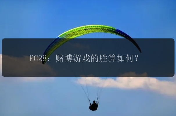 PC28：赌博游戏的胜算如何？